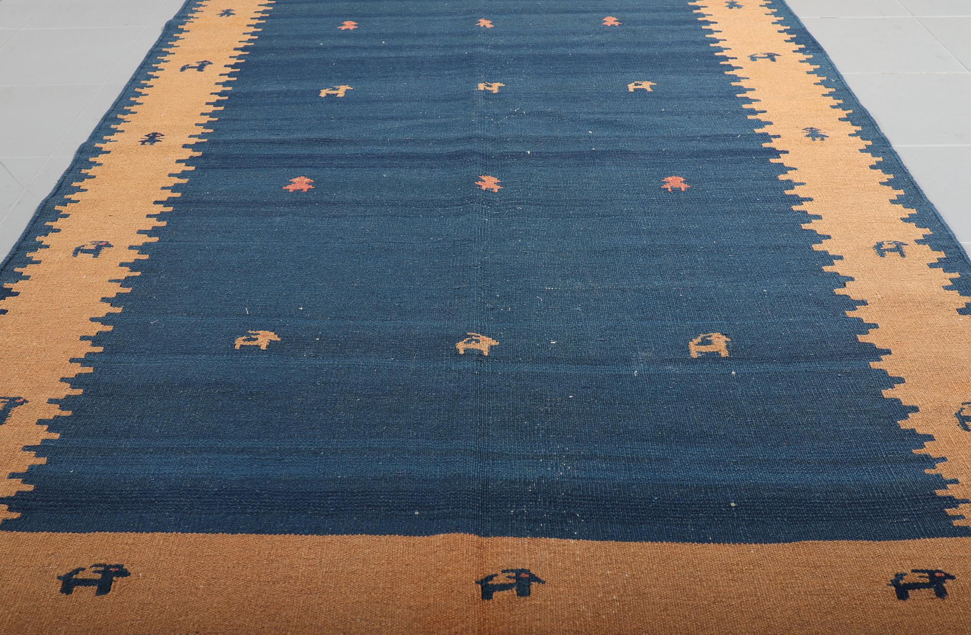 MATTOR, 2 st, slätväv, 205 x 149 samt 202 x 150 cm.