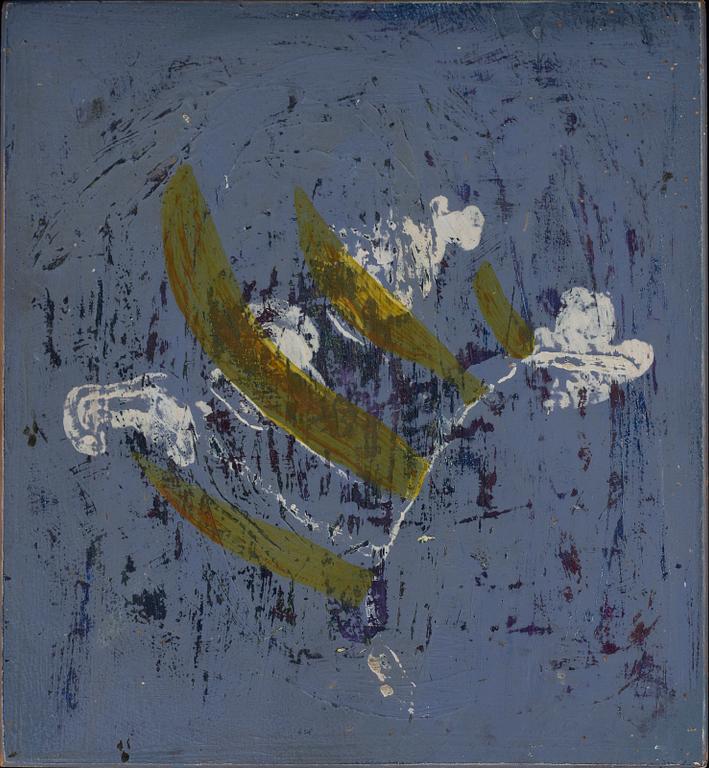 OLAV CHRISTOPHER JENSSEN, oil on canvas, a tergo signerad olav christopher Berlin 12/1989.