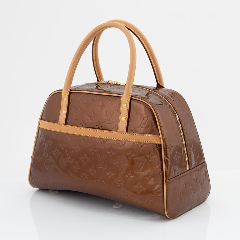 Louis Vuitton, a bronze vernis leather 'Tompkins Square' bag, 2001.