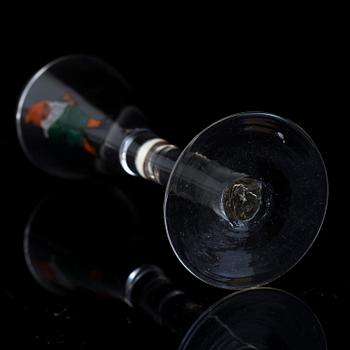 GLASSERVISDELAR, 79 st, glas, Julmotiv, 1900-tal.