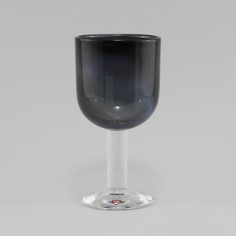 POKAL, glas, Olle Alberius, Orrefors, signerad, 1900-talets andra hälft.