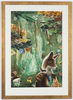 Ernst Billgren,  "Pallaren" - Ur portföljen "Vid vägens slut".