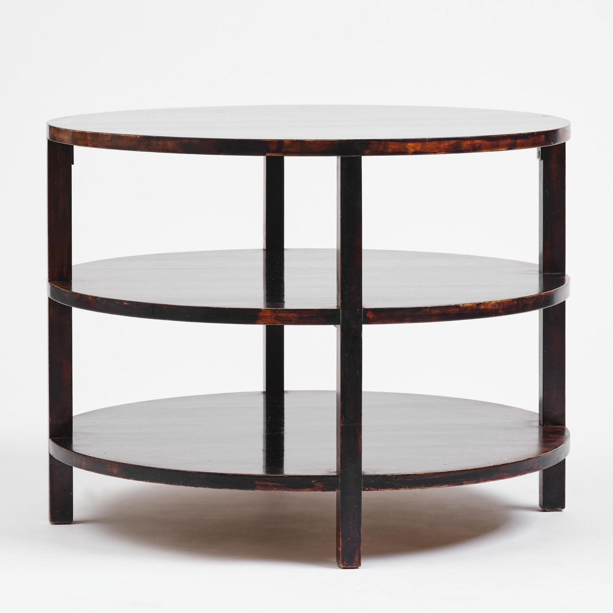 Björn Trägårdh, a rare coffee table model 158, Firma Svenskt Tenn, Stockholm, 1930s.