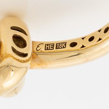 Engelbert ring "knot" 18K gold.