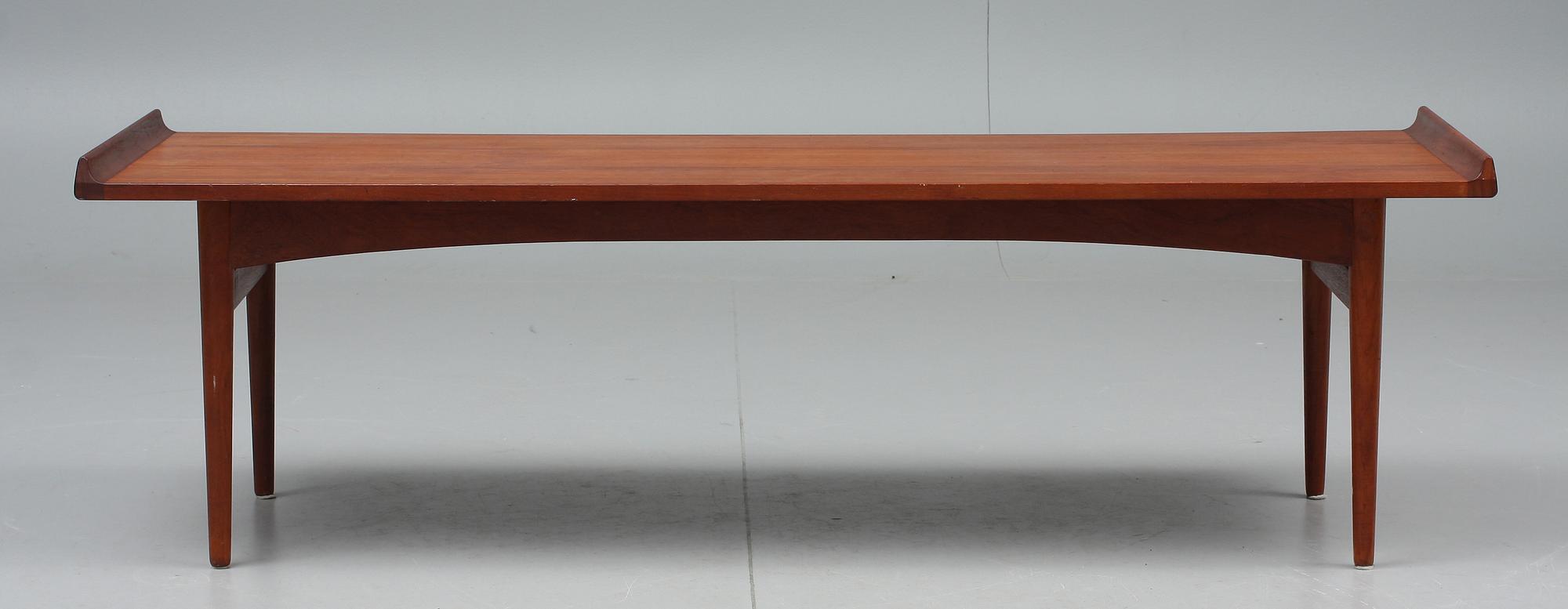 SOFFBORD, teak, Viskadalens Möbelverkstad, Kinna, 1950-tal.