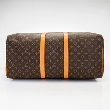 Louis Vuitton, a Monogram Canvas 'Keepall 55' bag.