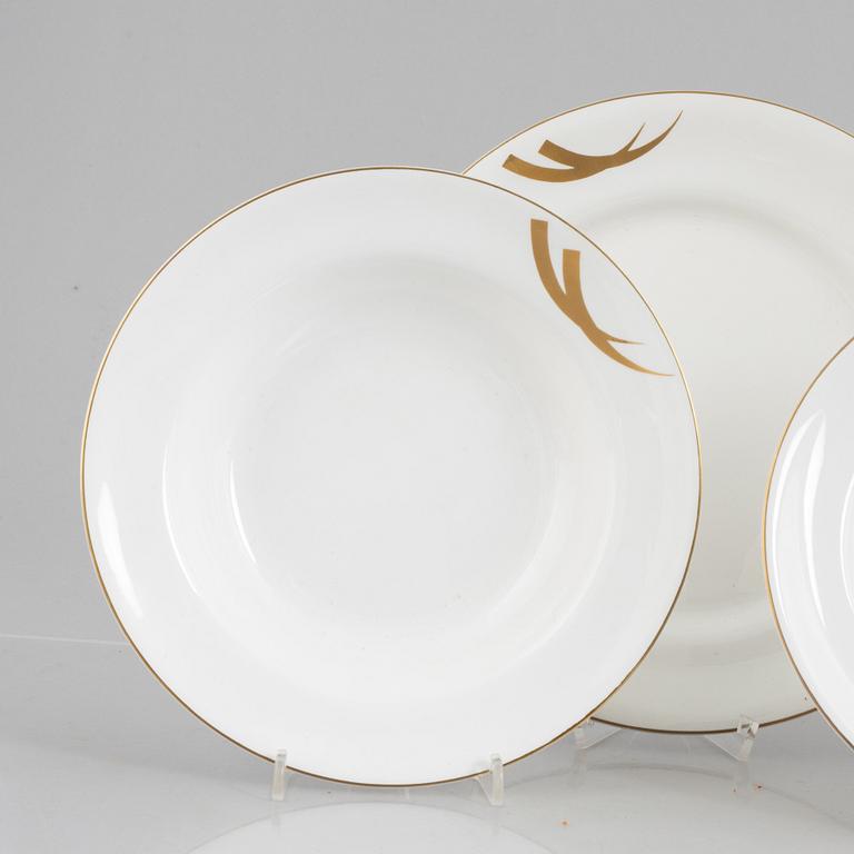 Jonas Lindkvist, 47 service pieces 'Kyoto', Gustavsberg.