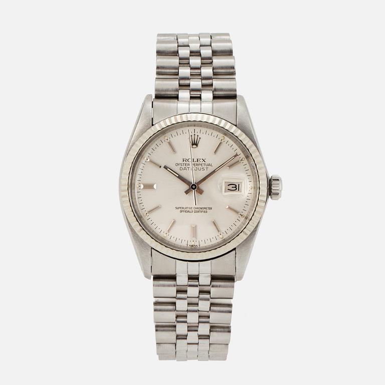 ROLEX, Oyster Perpetual, Datejust, Chronometer, wristwatch, 36 mm.