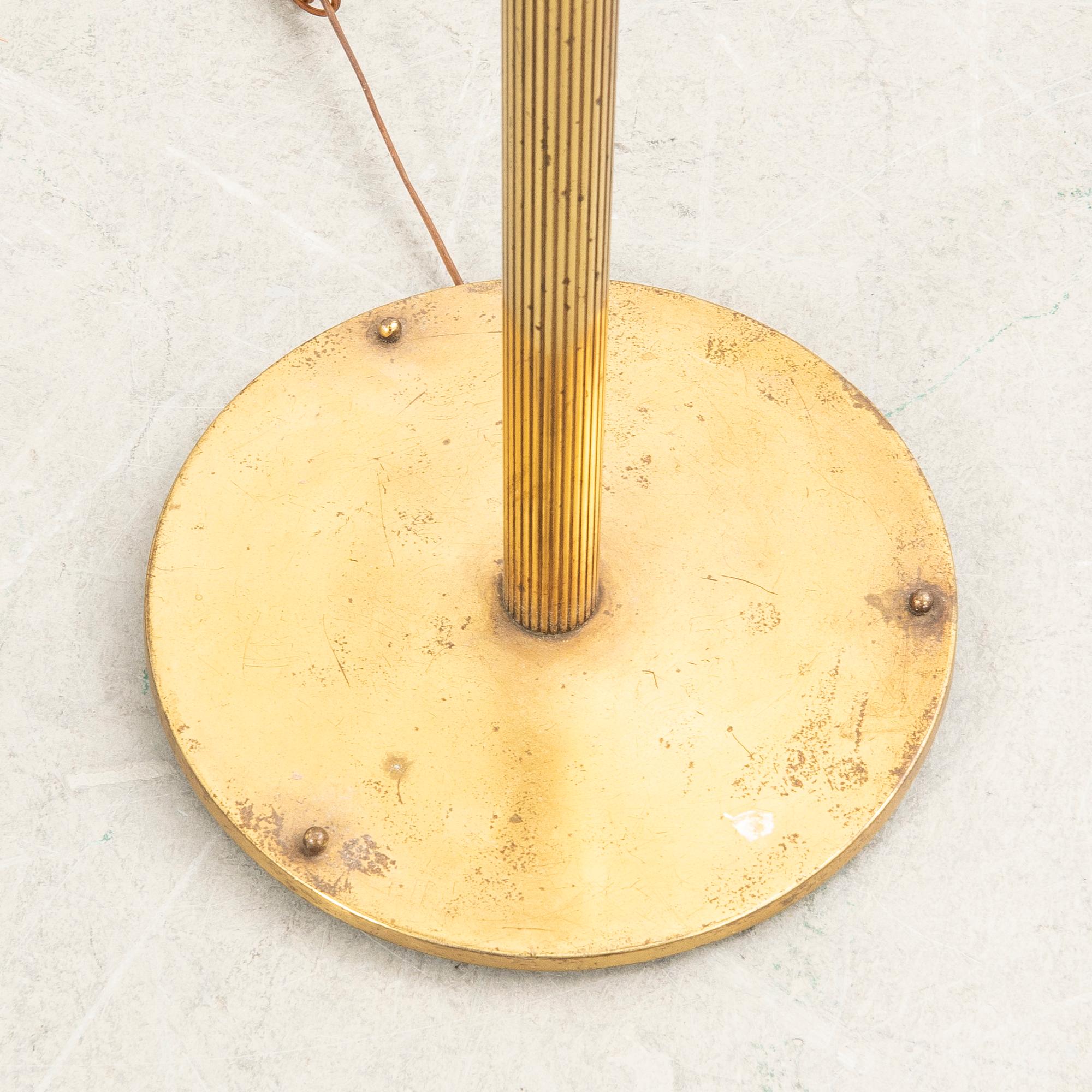 Floor lamp, mid-20th century.