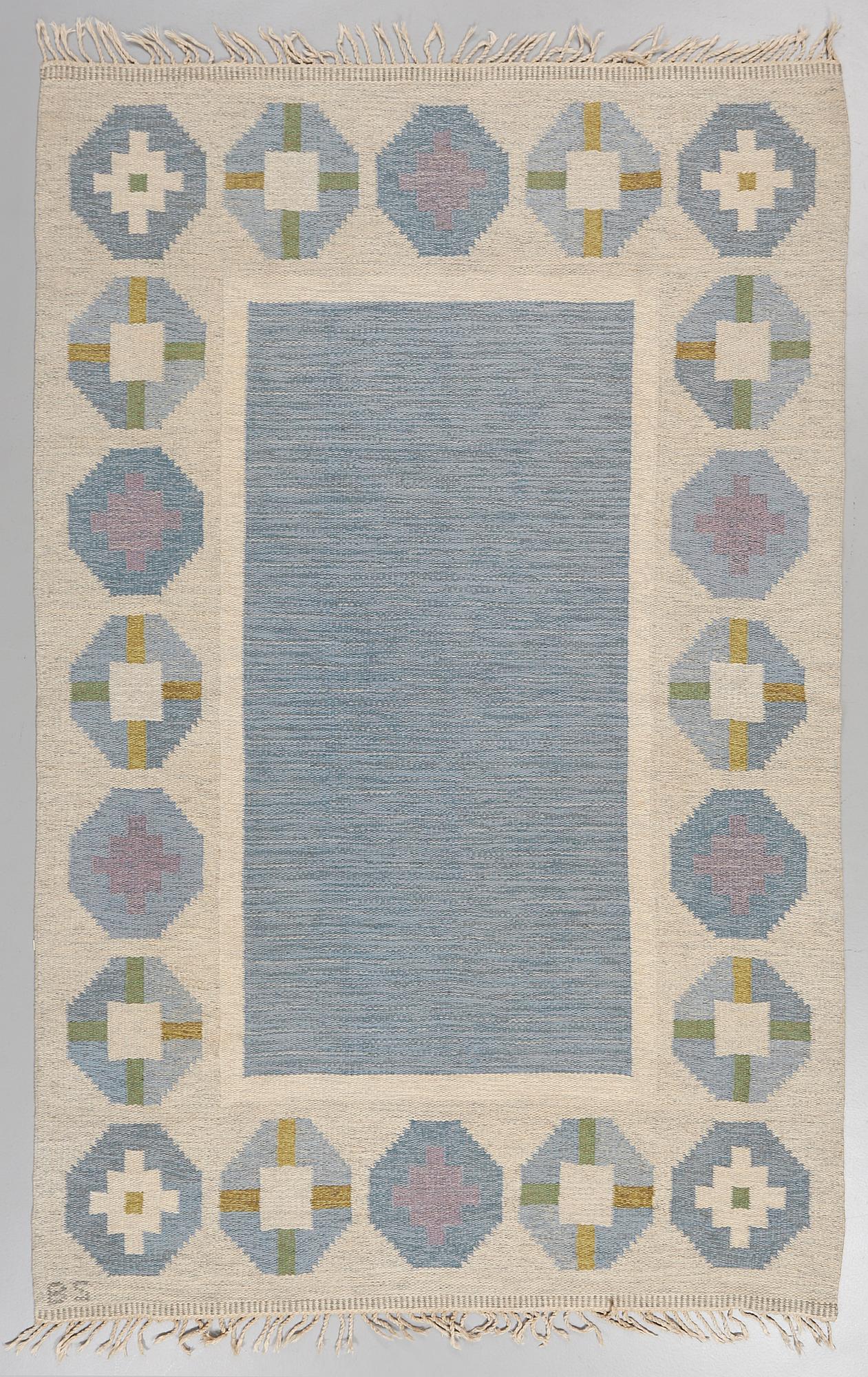 MATTA, rölakan, möjligen Barbro Sprinchorn, 1900-talets tredje kvartal, 244 x 156 cm.