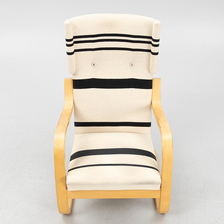 Alvar Aalto, fåtölj, modell 401, Artek, sent 1900-tal.