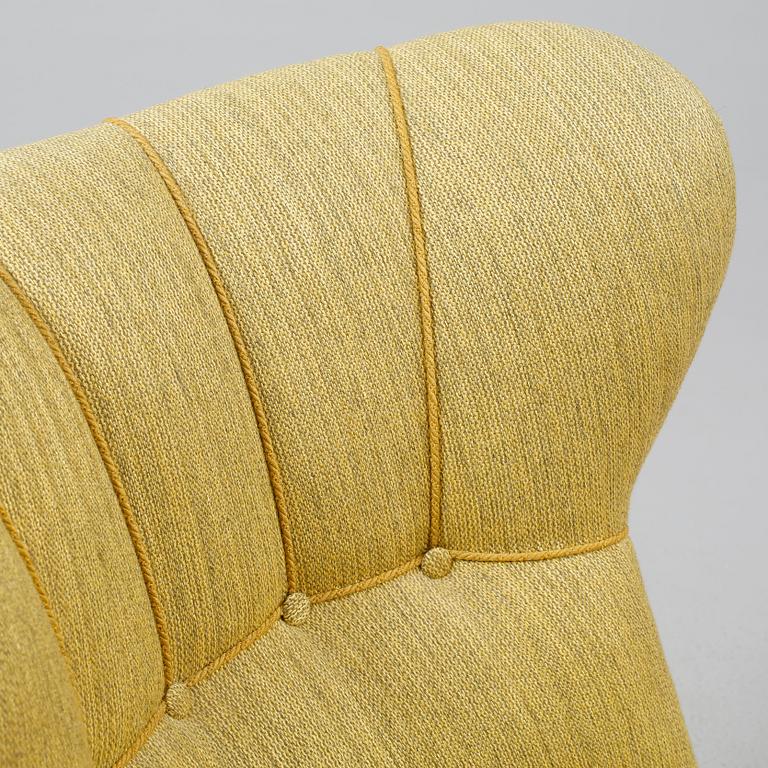 FÅTÖLJ, omkring 1900-talets mitt.