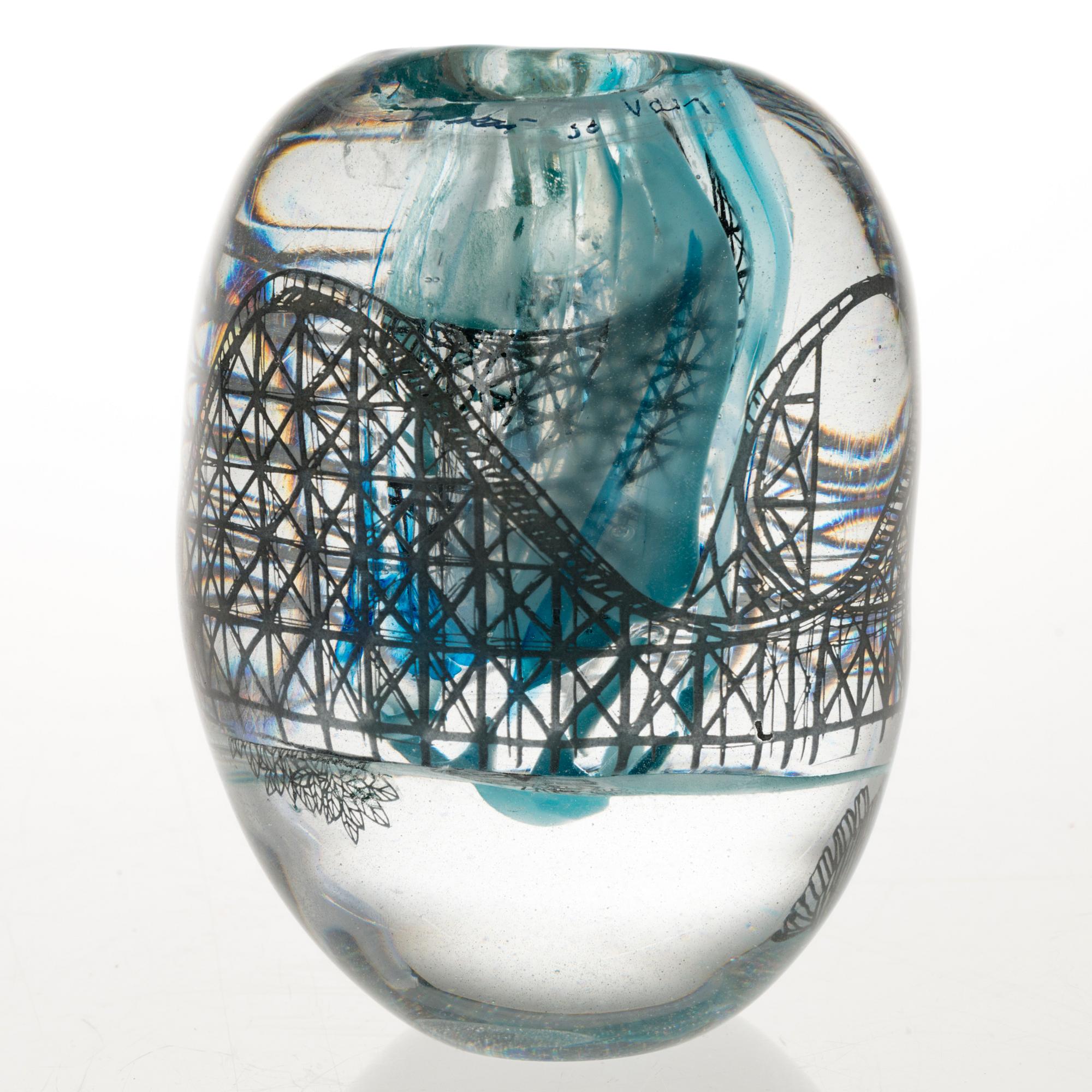 SINI MAJURI, a 'In amusement park' sculpture signed Sini Majuri 2019 Suomenlinna.
