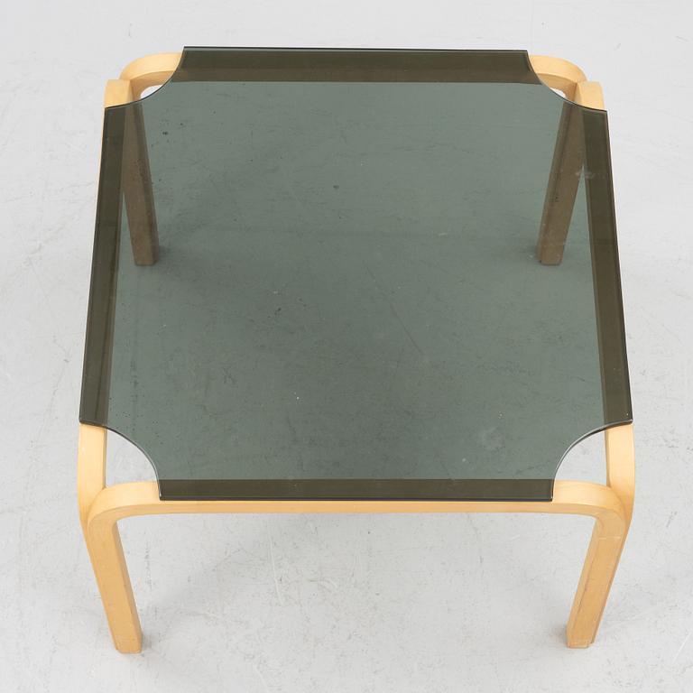 Alvar Aalto, a model Y805B coffee table, Artek, Finland.