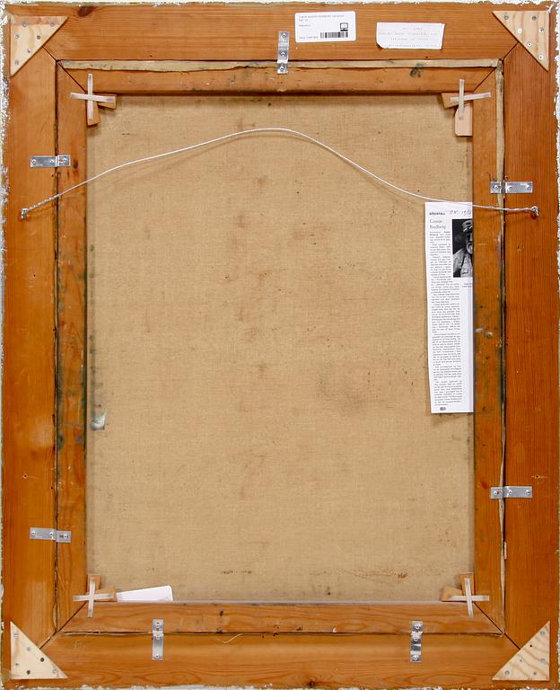 GUSTAV RUDBERG, olja på duk. Sign.