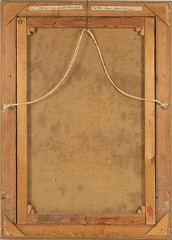 Severin Nilson, oil on canvas, signed.