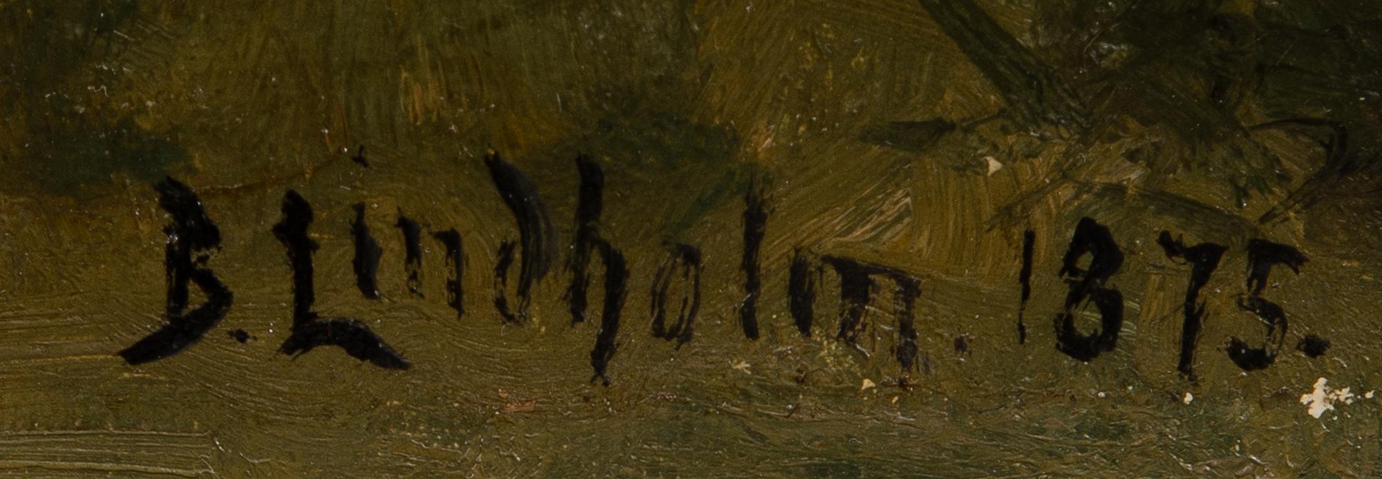 BERNDT LINDHOLM, EFTERMIDDAGSSTUND I SKUGGAN.