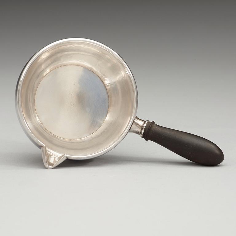 GEORG JENSEN, smörkastrull, Köpenhamn 1933-44, sterling,