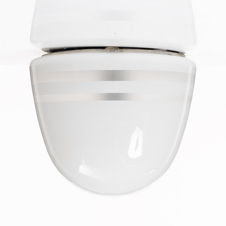 Harald Notini, a ceiling lamp, variant of model "10148", Arvid Böhlmarks Lampfabrik, Stockholm, 1930s.