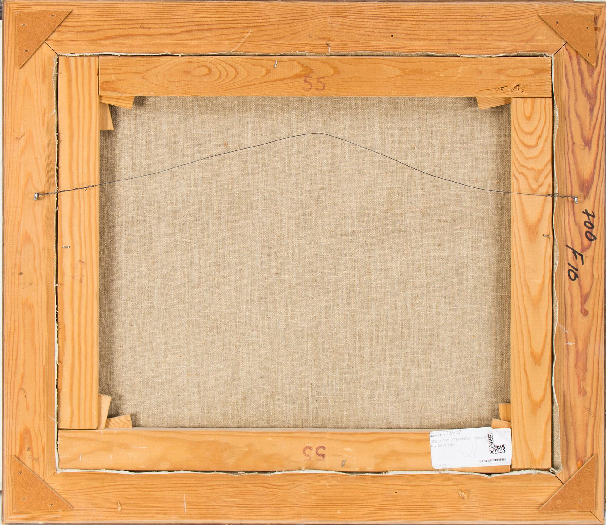 Oil on canvas. Signed.