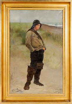 Hellewi Kullman, By the beach.