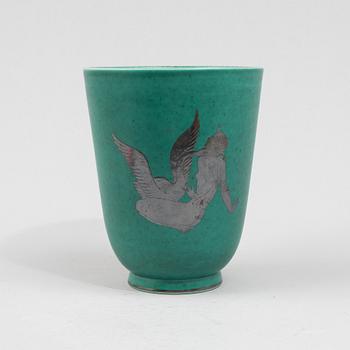 Wilhelm Kåge, an 'Argenta' vase, Gustavsberg.