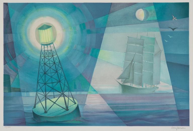 Sven Jonson, Untitled, from "Hommage aux Prix Nobel" (Nobelprismappen).