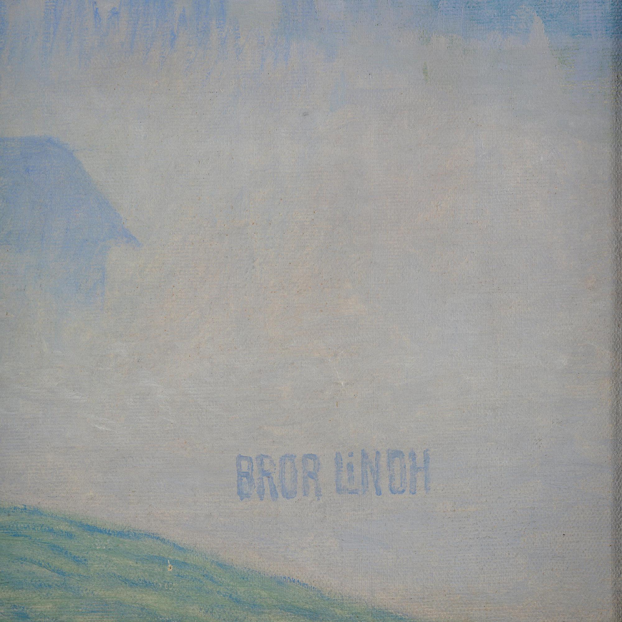 Bror Lindh, Autumn trees.