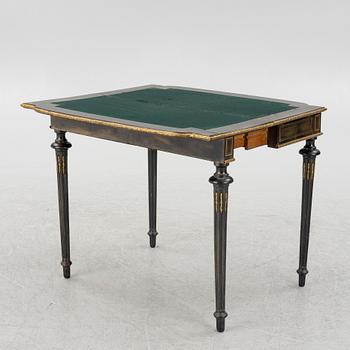 A Louis XVI style games table, circa 1900.