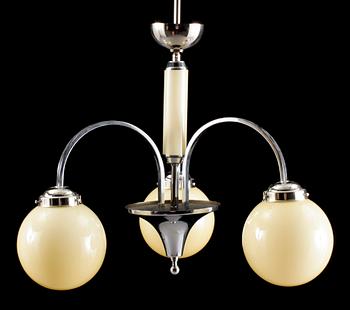 TAKLAMPA, art deco, 1930-tal. Höjd ca 65cm.