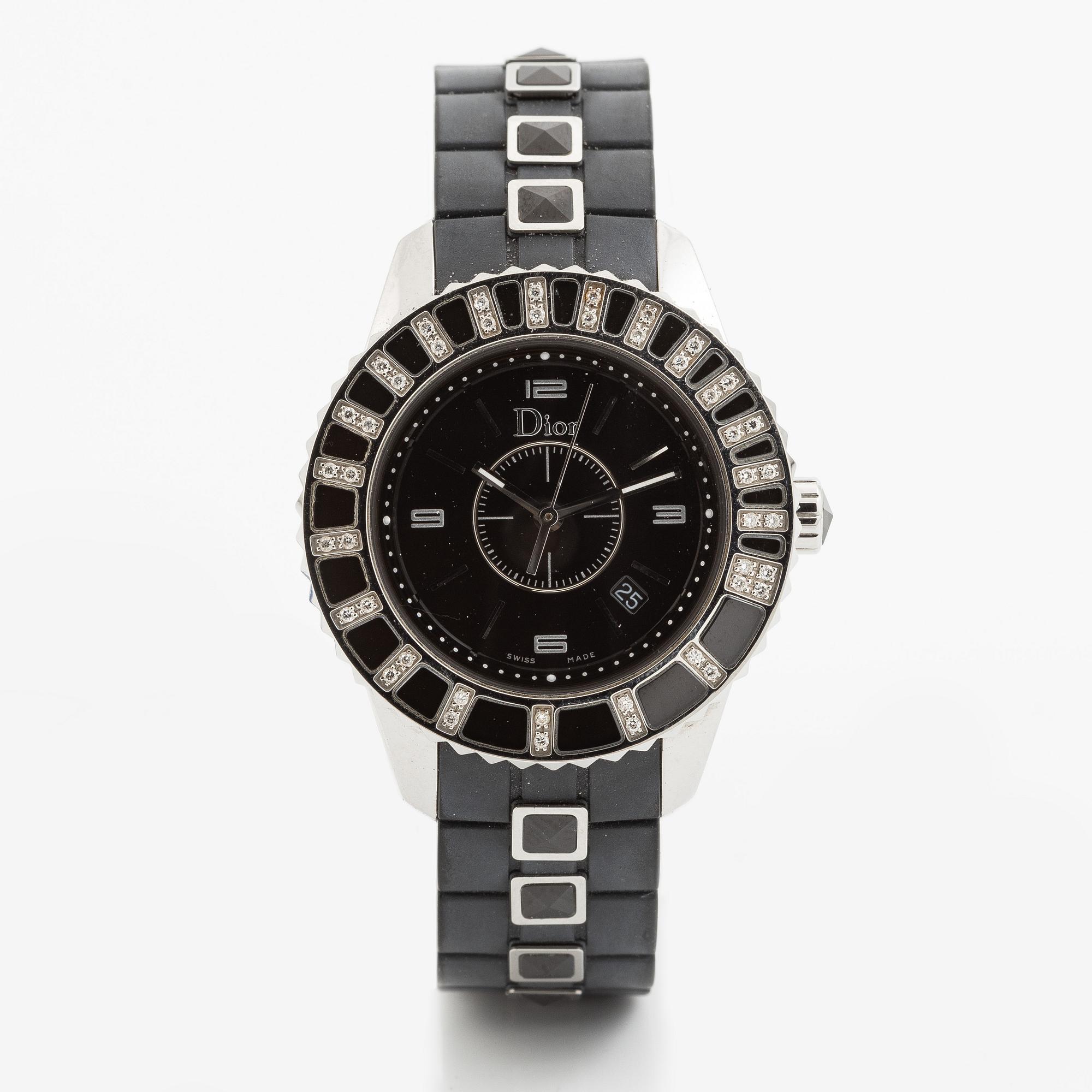 Christian Dior, Dior, Christal, wristwatch, 33 mm.