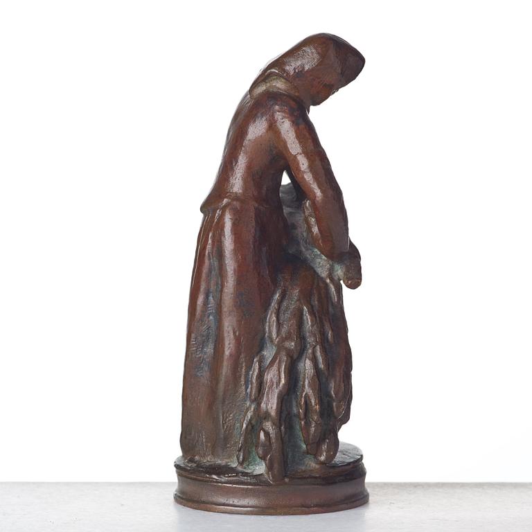 Christian Eriksson, CHRISTIAN ERIKSSON, Sculpture, Bronze. Signed. Foundry mark. Height 18 cm.