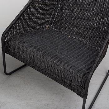 INGEGERD RÅMAN, a 'Viktig' rattan and tubular steel furniture sute from IKEA, 2016.