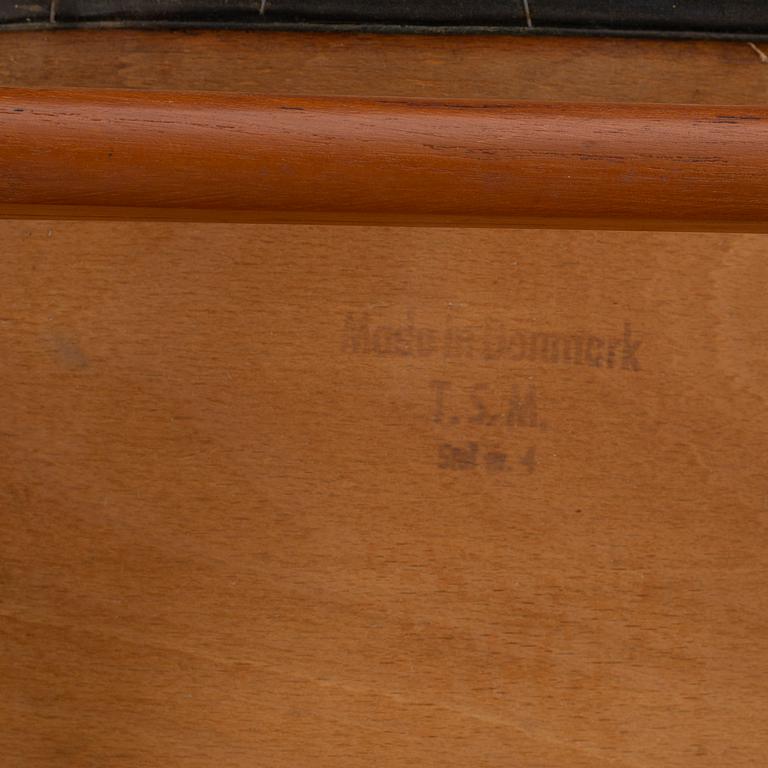 6 Chairs 'Stol Nr 4' Thorsø Stole- och Møbelfabrik, Danmark, second half of the 20th century.