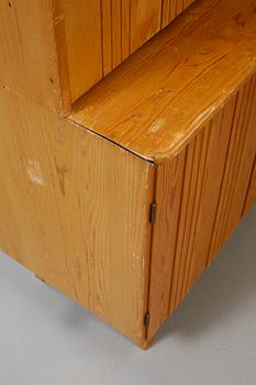 UNDERSKÅP, 2 st, HYLLA SAMT SEKRETÄRHYLLA, Göran Malmvall, K A Andersson & Söner, Huskvarna, 1900-talets andra hälft.