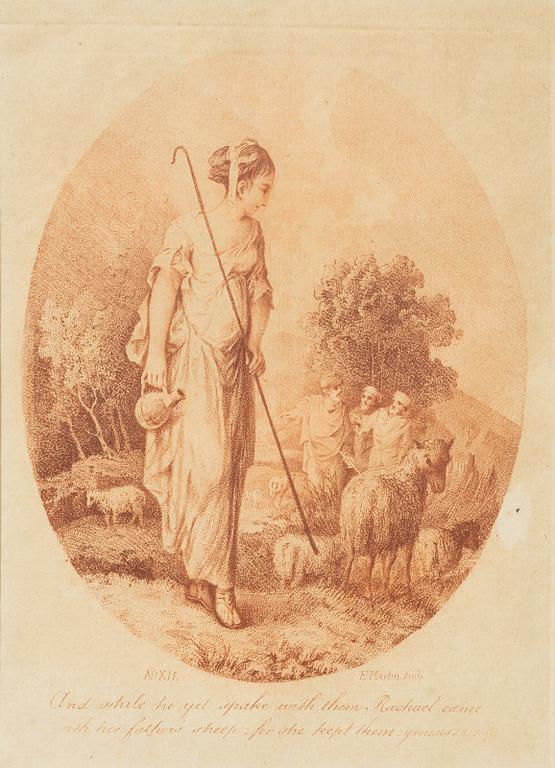 Elias Martin, Engravings, 6 pcs.