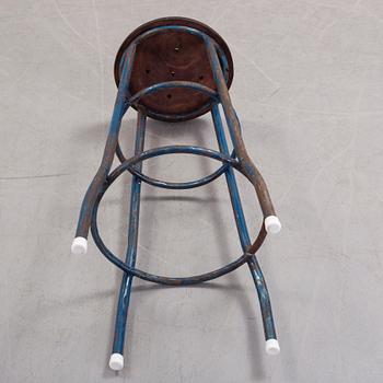 Four second half of the 20th century stools.