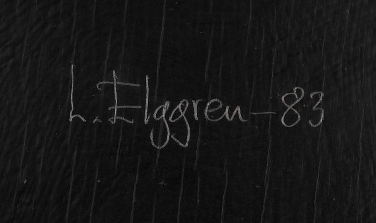 LEIF ELGGREN, skulpur, signerad och daterad -83.