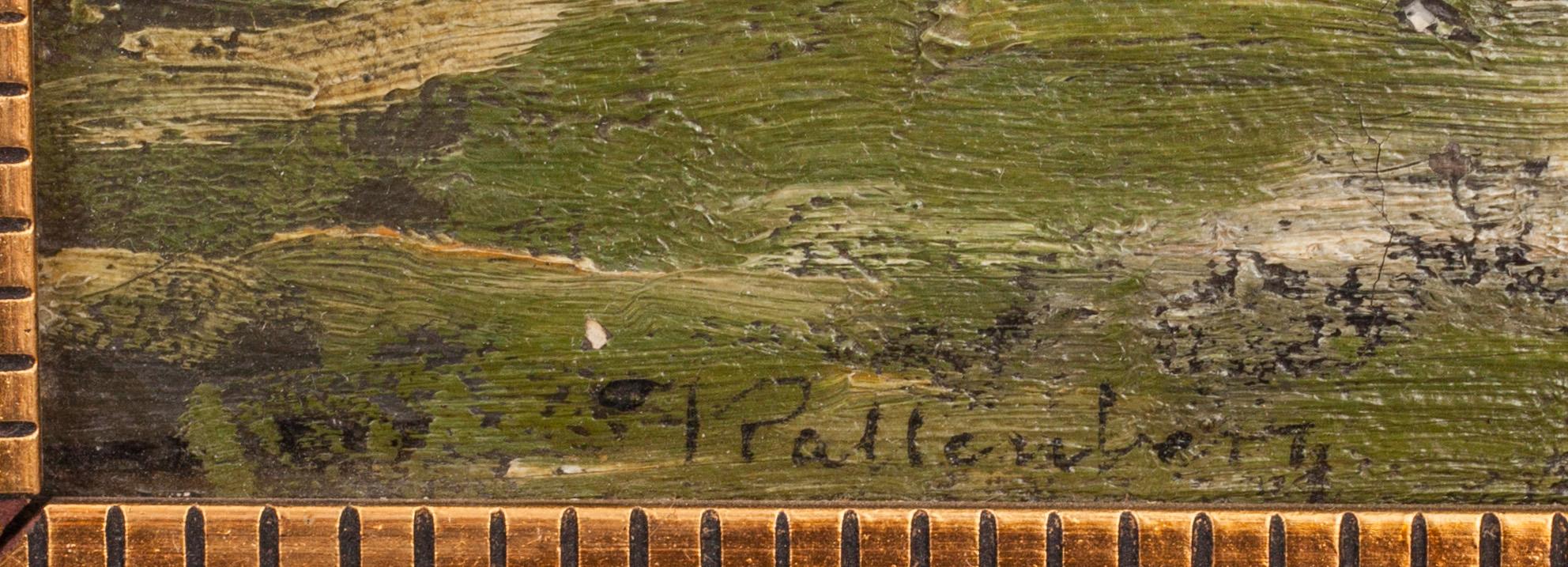 ANDERS KALLENBERG, olja på duk, signerad.