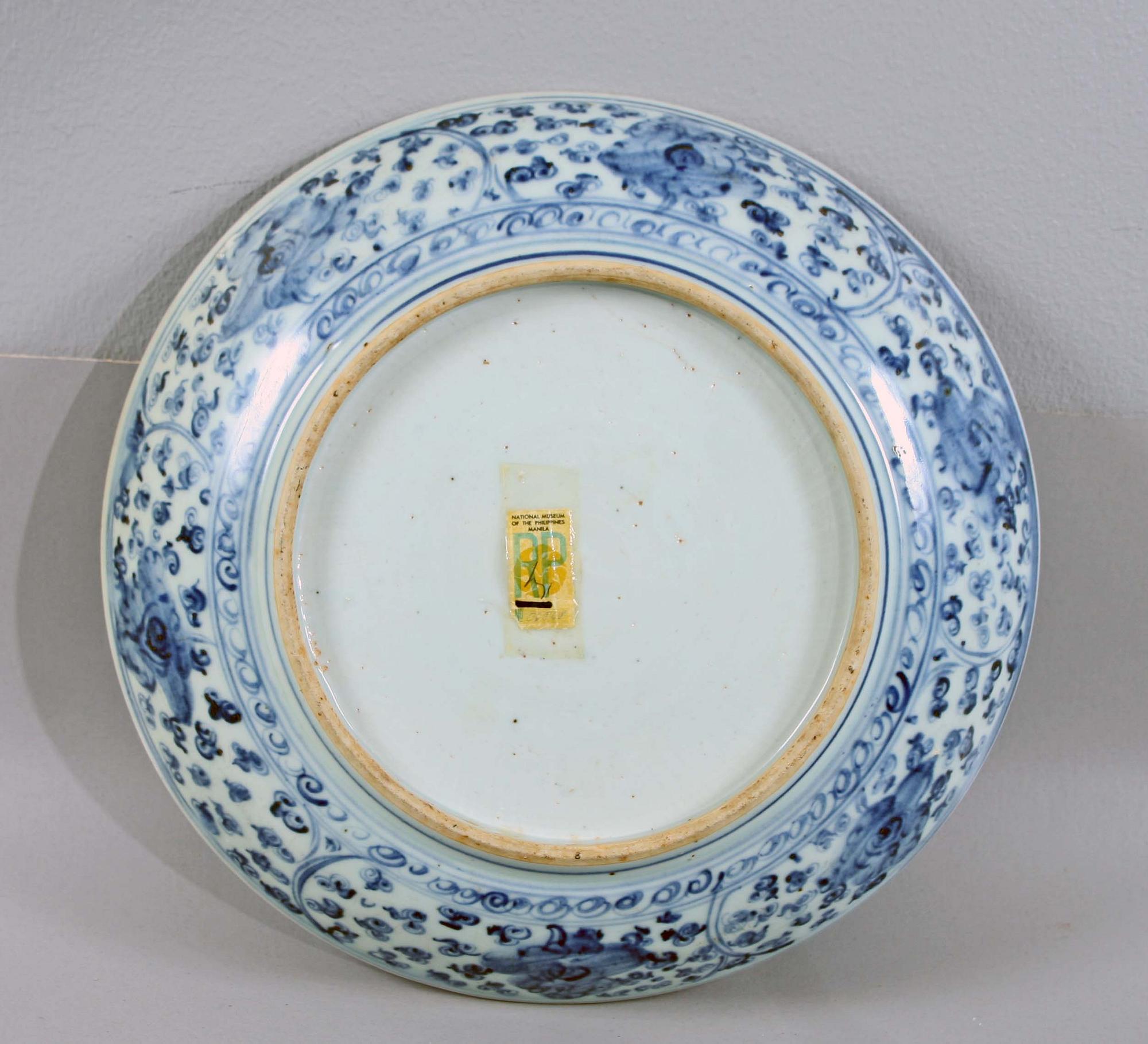 FAT, porslin. Sydostasien, 1700/1800-tal.