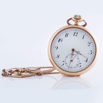 TAVANNES WATCH CO., pocketwatch, 52 mm.