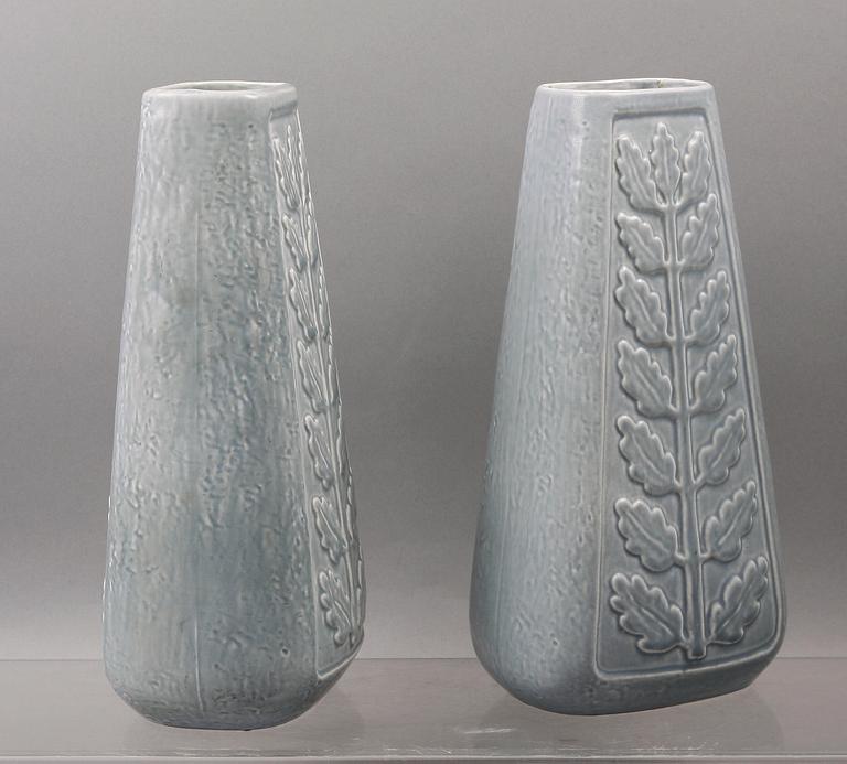 VASER, ett par, Rörstrand. 1900-tal.