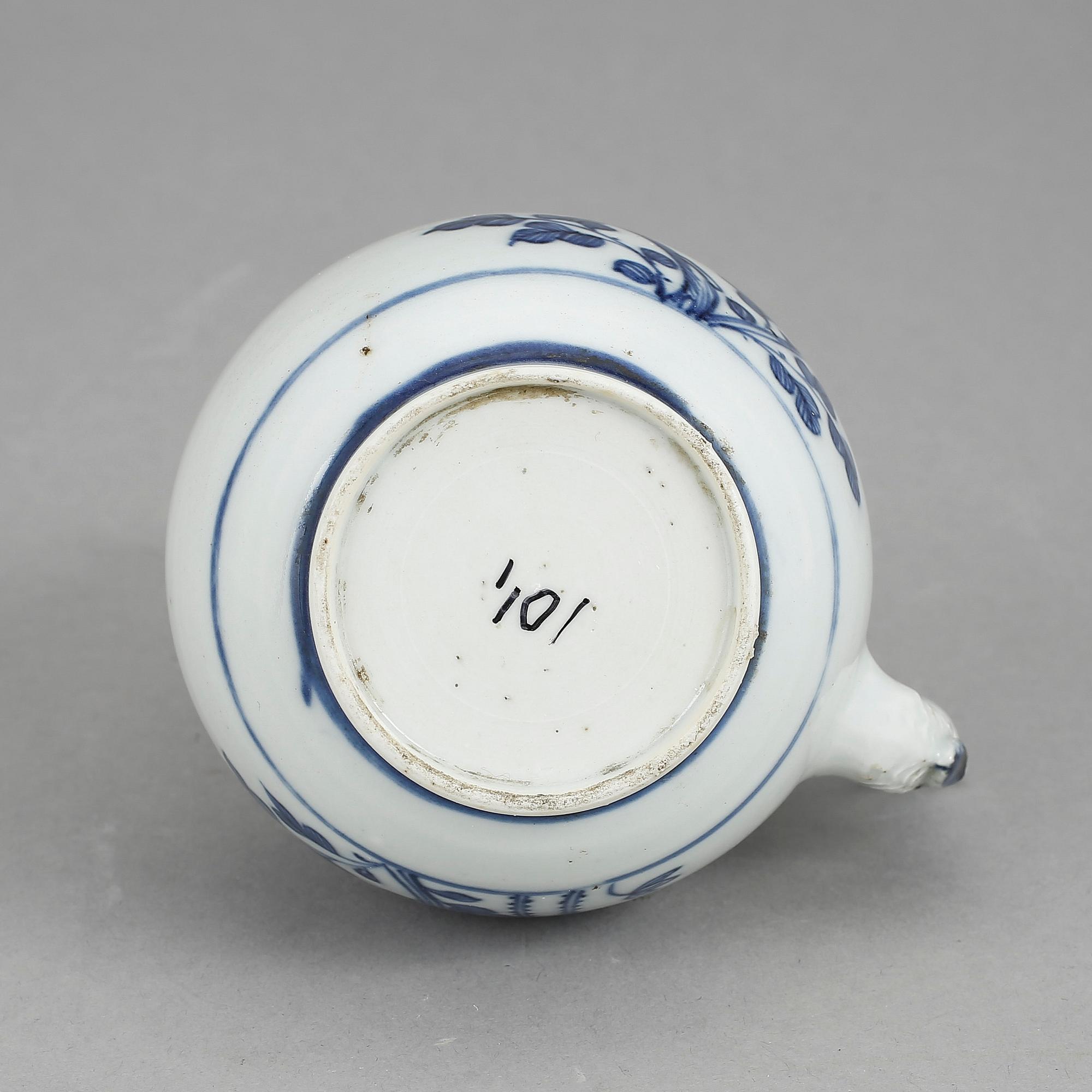 KANNA, porslin, Kina, 1700-tal.
