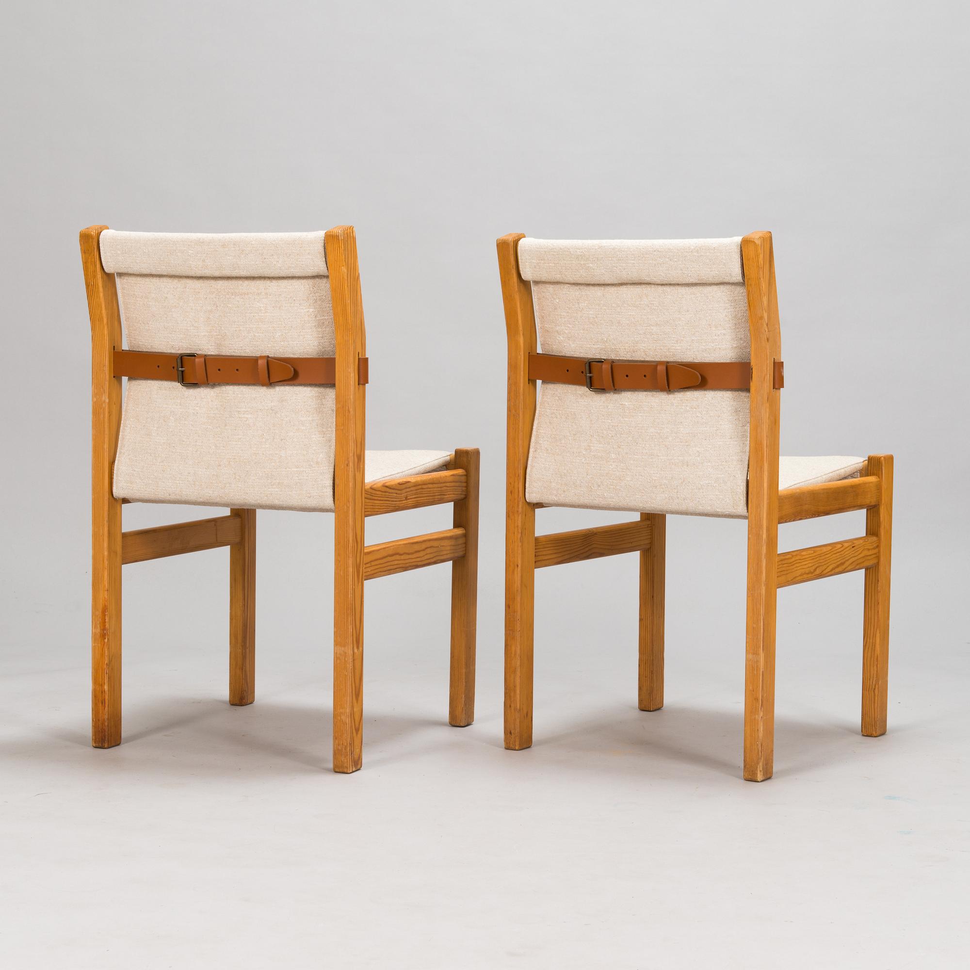 Pirkko Stenros, 4 tuolia, Artek, 1950-luku.