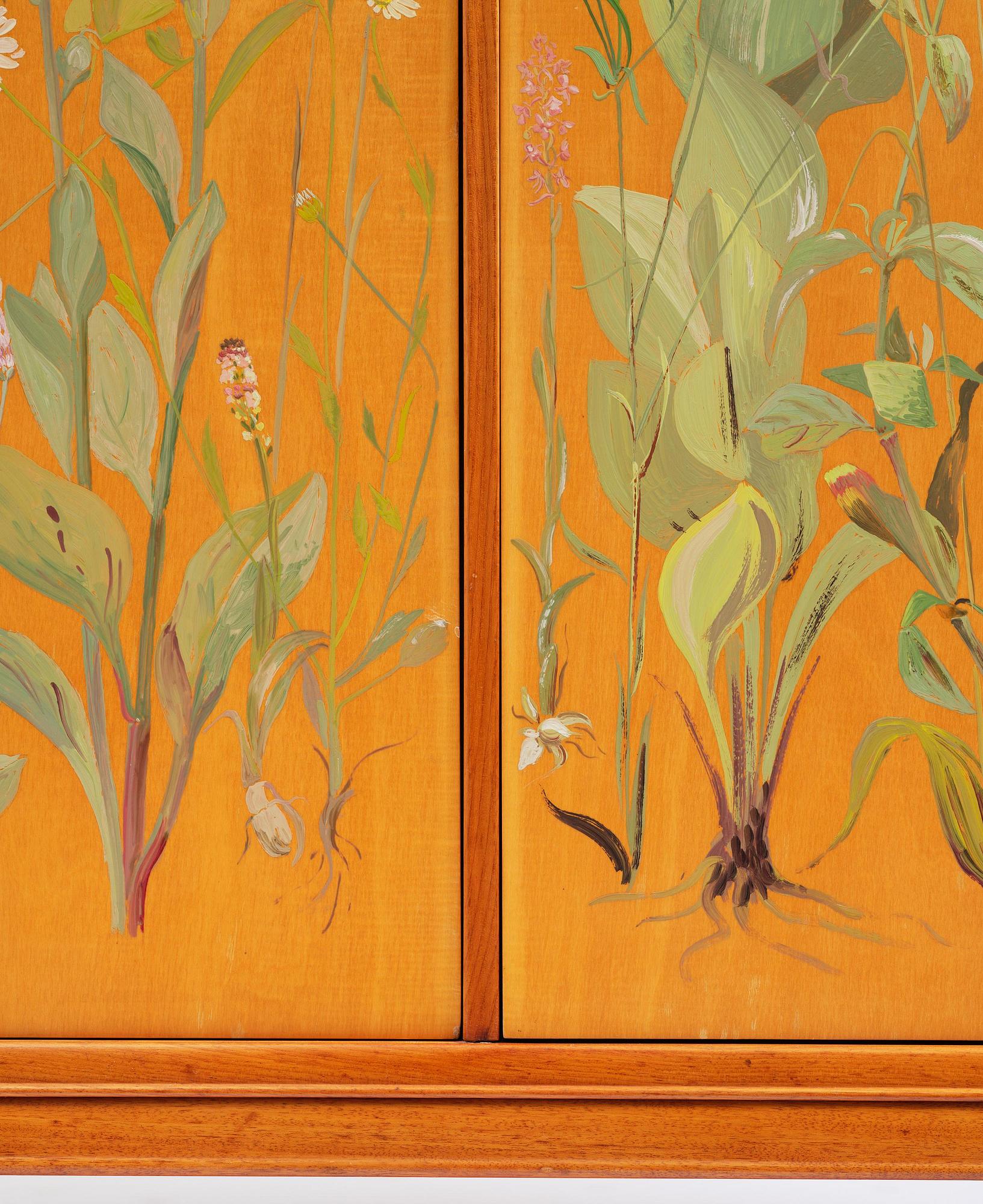 Erik Chambert, a unique cabinet, Chamberts Möbelfabrik, Norrköping, 1952.