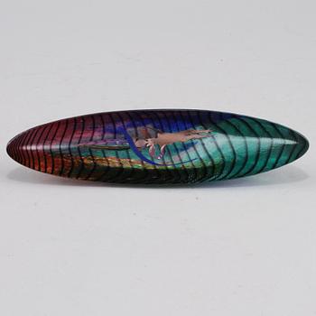 OBJEKT, glas, Bertil Vallien, Kosta Boda, sent 1900-tal.