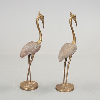 SKULPTURER, ett par, brons, 1900-tal.