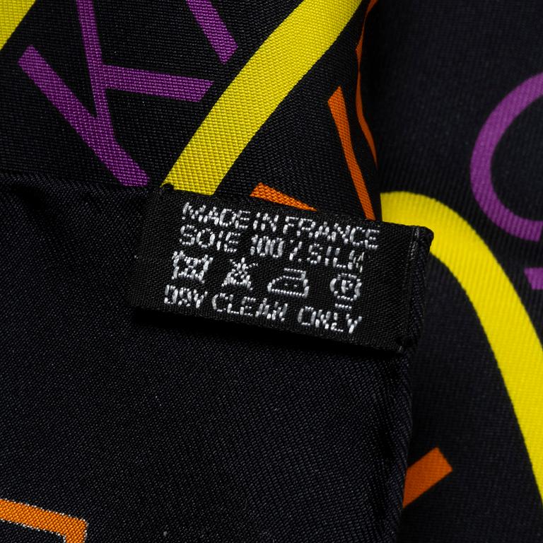 Hermès, scarf, "The Sources of Life".