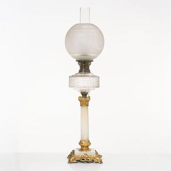 Table lamp, around the year 1900.
