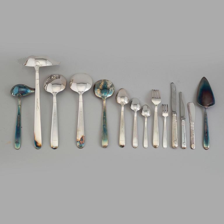 SIGVARD BERNADOTTE, a 119 piece epns flatware.